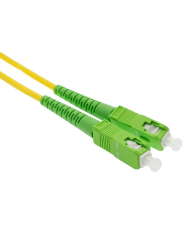 Cavo Fibra Ottica Monomodale OS2 SC/APC a SC/APC 9/125 G657.A2 15m