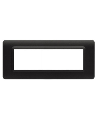 Placca Tecnopolimero S44 7 Moduli Grigio