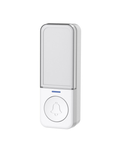 Trasmettitore Aggiuntivo IP56 Battery Free per Campanello Wireless fino a 180m