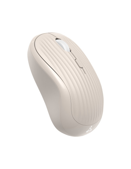 Mouse Ottico Wireless 1600 Dpi 4D Beige