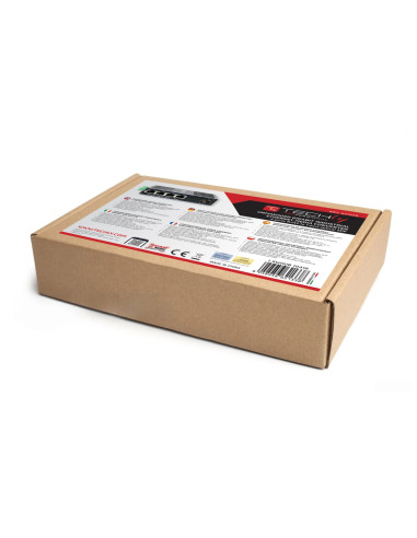 Convertitore Ethernet Industriale Gigabit 4 porte RJ45 a 1 porta SFP Non Gestito