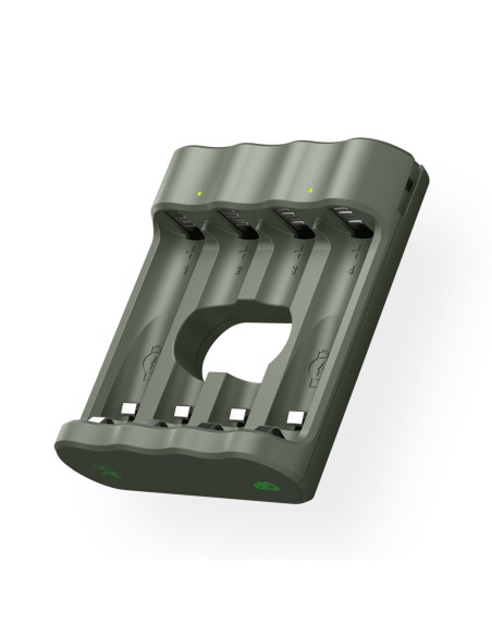 Caricabatterie per AA e AAA senza Batterie
