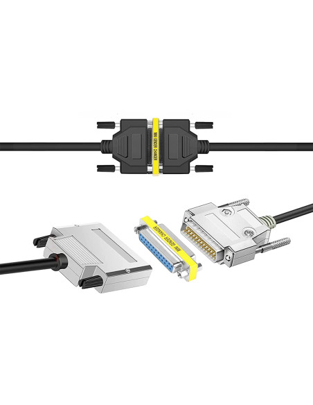 Adattatore Mini Gender Changer DB25 F/F