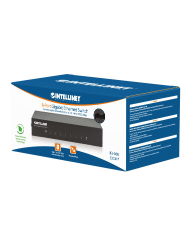Ethernet Switch Gigabit con 8 porte Desktop