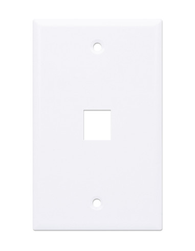 Placca Porta Frutti 1 Posto Mod.503 Bianco