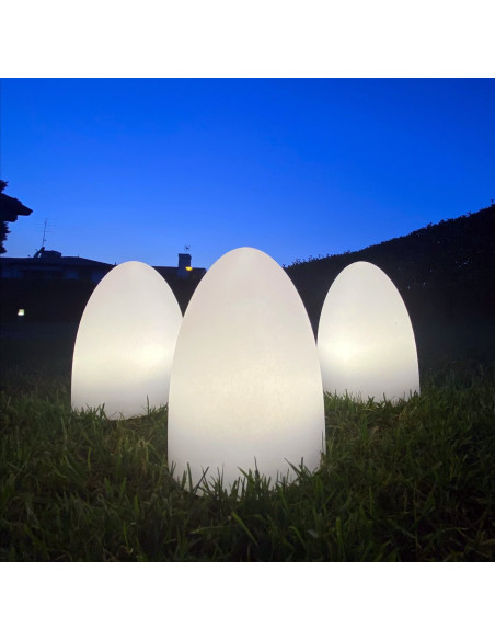Lampada LED Multicolore di forma Ovale
