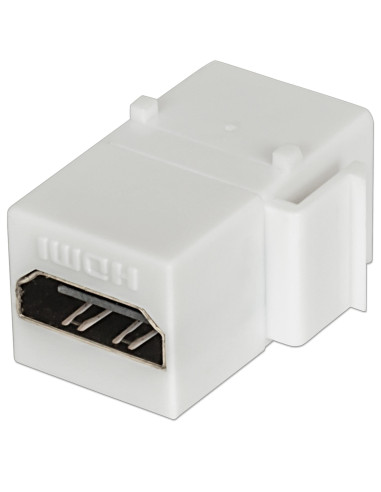 Adattatore Keystone HDMI F/F Tipo A per Pannelli Patch Bianco