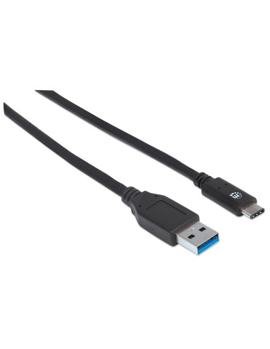Cavo USB 3.2 Gen2 A Maschio / USB-C&trade Maschio 1m Nero