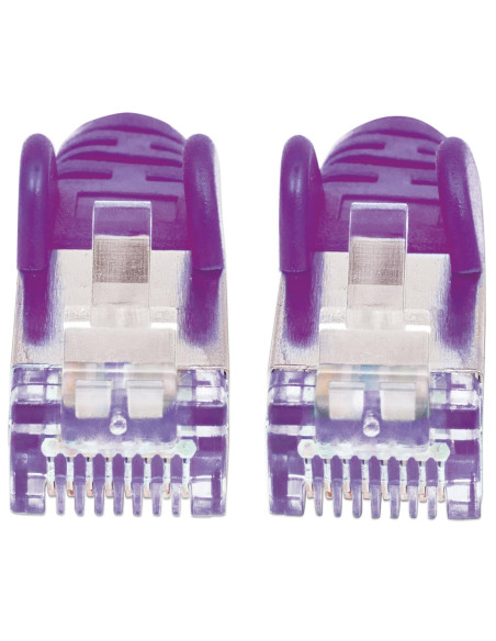 Cavo di rete Patch in rame Cat. 6 Viola SFTP LSZH 10m