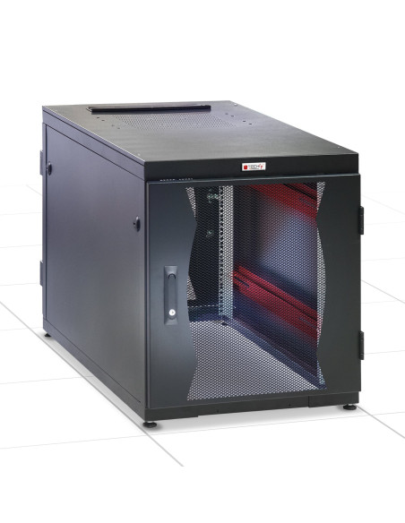 Armadio Server Rack 19'' 600x1000 14 Unita' Nero Flat Pack