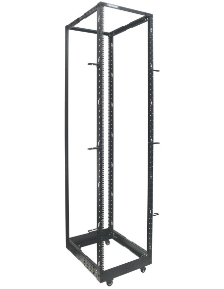 Open Frame Rack 19'' 4 Montanti 45U con profondit&agrave regolabile