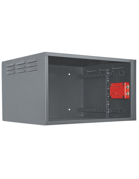 Armadio Rack 19'' a muro 6unit&agrave con serratura di sicurezza