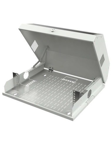 Armadio a muro 19'' Flat 9 Unit&agrave Grigio