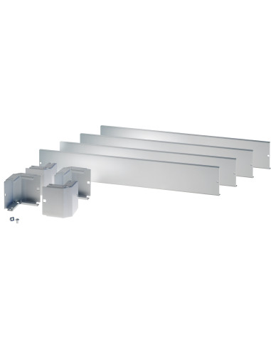 Zoccolo 800 x 800 mm per Armadi Rack Grigio