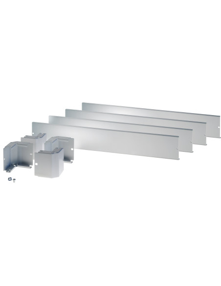 Zoccolo 800 x 800 mm per Armadi Rack Grigio