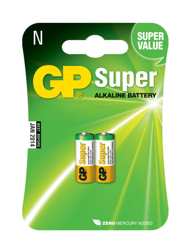Blister 2 Batterie N/LR1/Lady GP Super
