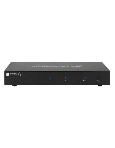 Switch KVM 2 porte DisplayPort1.2 per doppio Monitor