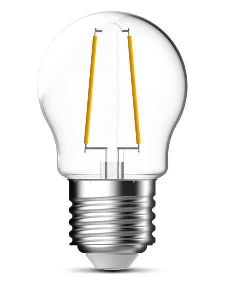 Lampadina LED E27 Bianco Caldo 2W Filamento Classe A++