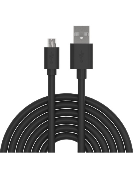 Cavo di Ricarica Rapida USB/Micro-USB 1m Nero