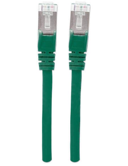 Cavo Patch Cat.7 Plug RJ45 6A S/FTP LSZH 30m Verde