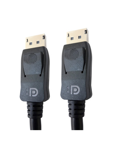 Cavo Audio/Video DisplayPort 1.4 Certificato DP++ 8K M/M 1 m Nero