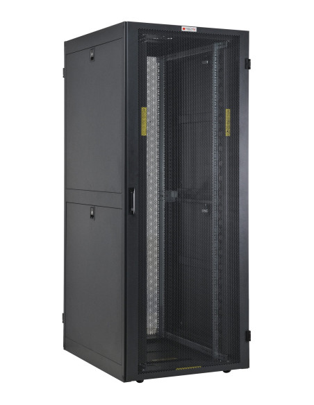Armadio NetRack 19'' 600x1000 42 Unit&agrave Ventilato Nero da Assemblare