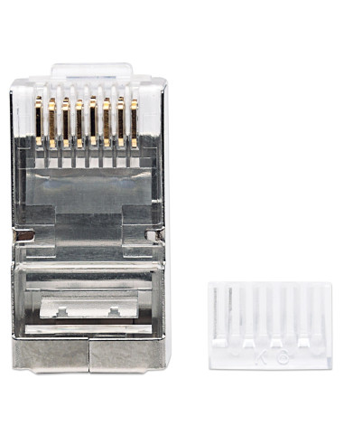 Confezione da 90 Plug Modulari Cat.6 RJ45 STP