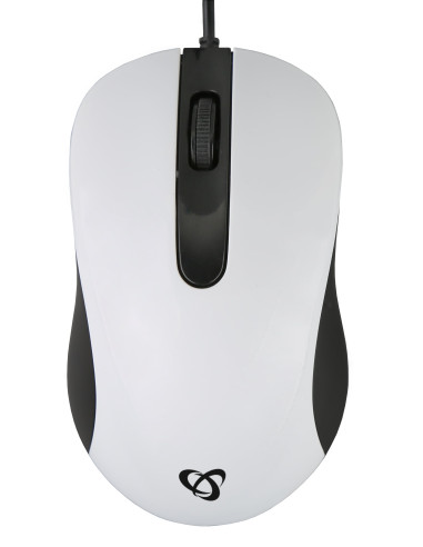 Mouse Ottico USB 1000 Dpi 3D Bianco