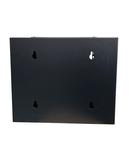 Armadio Rack 10'' a Muro 4 Unit&agrave Pannelli Asportabili Nero