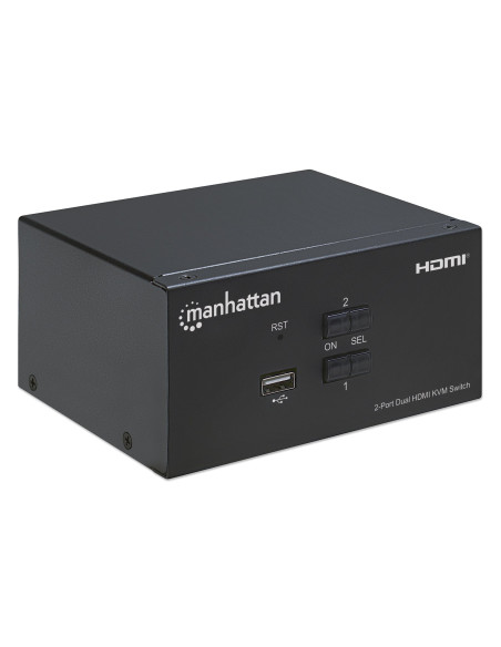 Switch KVM HDMI 2 porte Doppio monitor