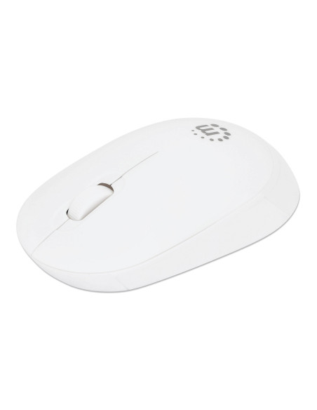 Mouse Ottico Wireless USB 1000 Dpi Bianco
