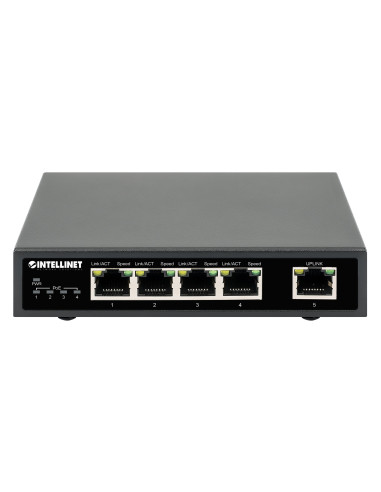 Ethernet Switch Gigabit PoE+ 5 porte