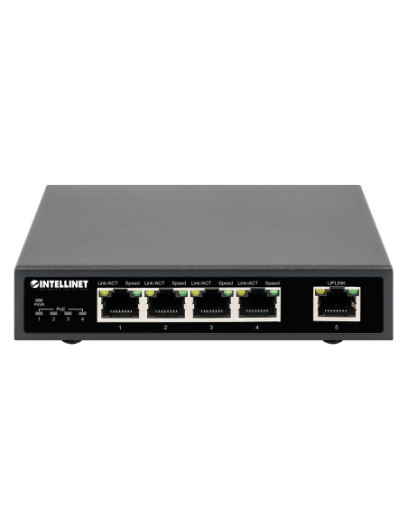 Ethernet Switch Gigabit PoE+ 5 porte