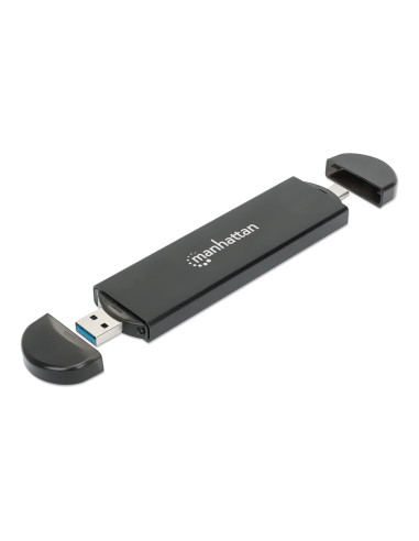 Box Esterno USB SSD M.2 NVMe e SATA Connessioni USB-C&trade e USB A