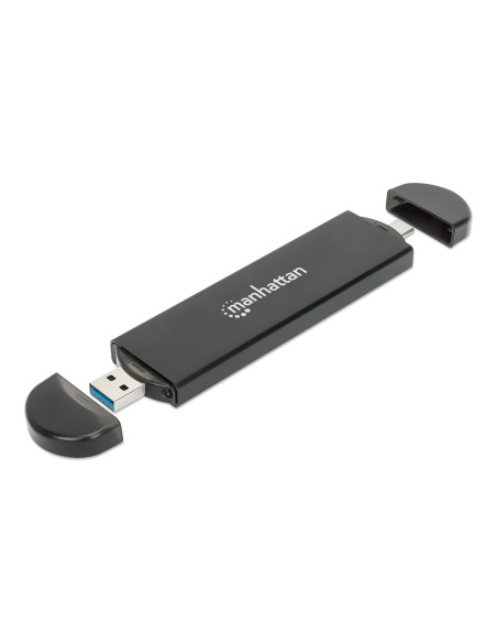 Box Esterno USB SSD M.2 NVMe e SATA Connessioni USB-C&trade e USB A