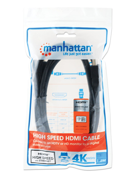 Cavo HDMI High Speed con Ethernet Premium 1