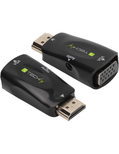Mini Adattatore da HDMI a VGA con Audio