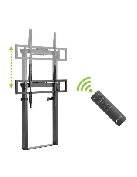 Supporto TV Motorizzato da Parete con Altezza Regolabile per TV da 55-100'' con Telecomando