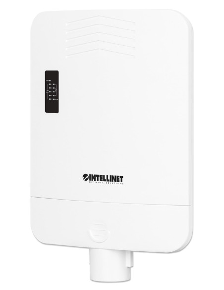 Switch Gigabit 5 porte PoE Passante / Extender 4 porte PoE+ per Esterno