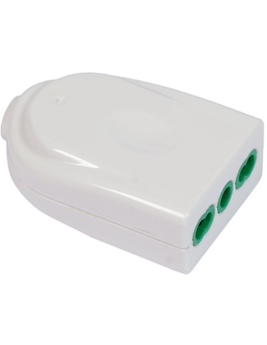 Presa Bipasso Italiana 2P+T 16A Bianco