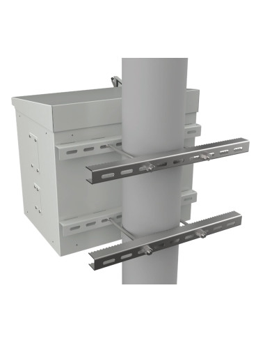 Armadio Rack 19'' Fissaggio a Palo P 425 mm IP66 Maxi