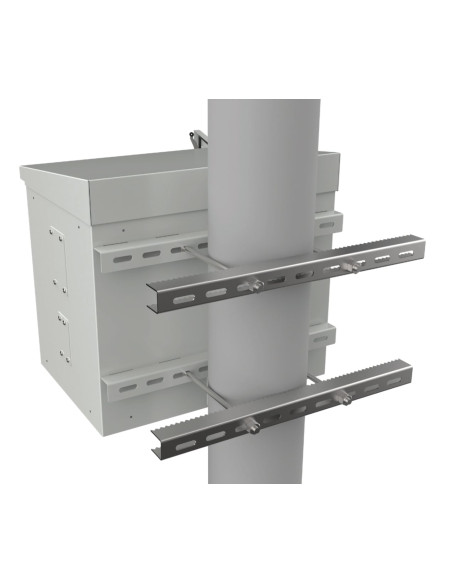 Armadio Rack 19'' Fissaggio a Palo P 425 mm IP66 Maxi