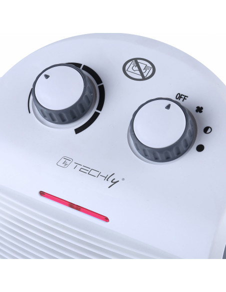 Termoventilatore Portatile 2 Regolazioni di Riscaldamento con Ventilazione IP21 2000W