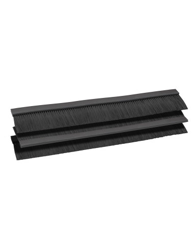 Tre Spazzole Ingresso Cavi per Armadio Rack 380 mm