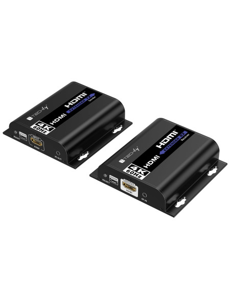 Extender HDMI 4K@60Hz con IR su Cavo Cat.6 fino a 120m