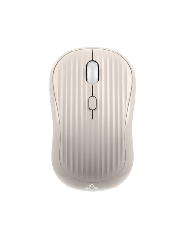 Mouse Ottico Wireless 1600 Dpi 4D Beige