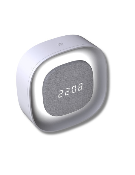 Sveglia Wireless Multifunzione con Luce Notturna Regolabile