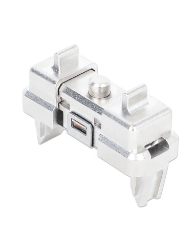 Confezione da 2 pz Clip di Montaggio su Rack 1U Senza Attrezzi