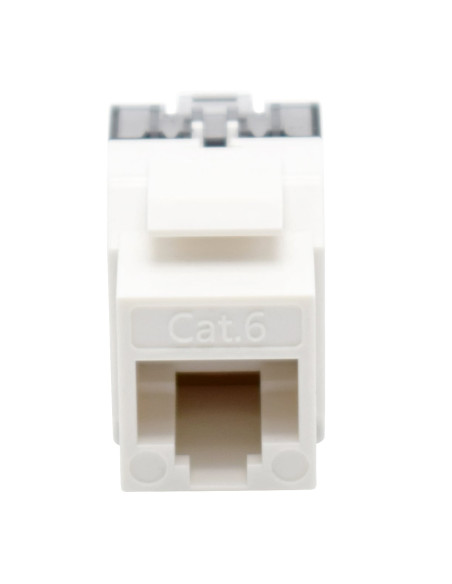 Frutto Keystone RJ45 Cat.6 UTP 180&deg Toolless Bianco
