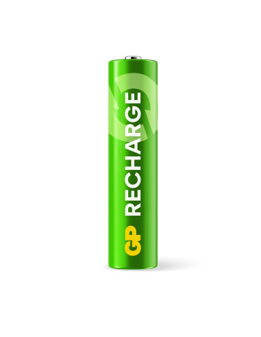 Blister 4 Batterie Ricaricabili AAA Mini Stilo 800 mAh GP ReCyko